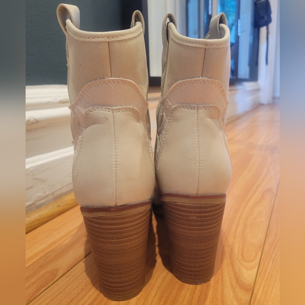 Altar'D State Simone Cowboy Ankle Boots Size 7 - Picture 7 of 11